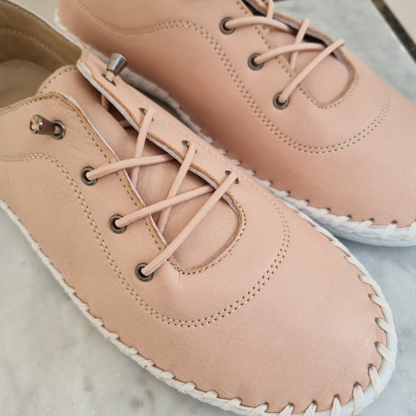 Shoozy Iris Plimsole Powder Pink