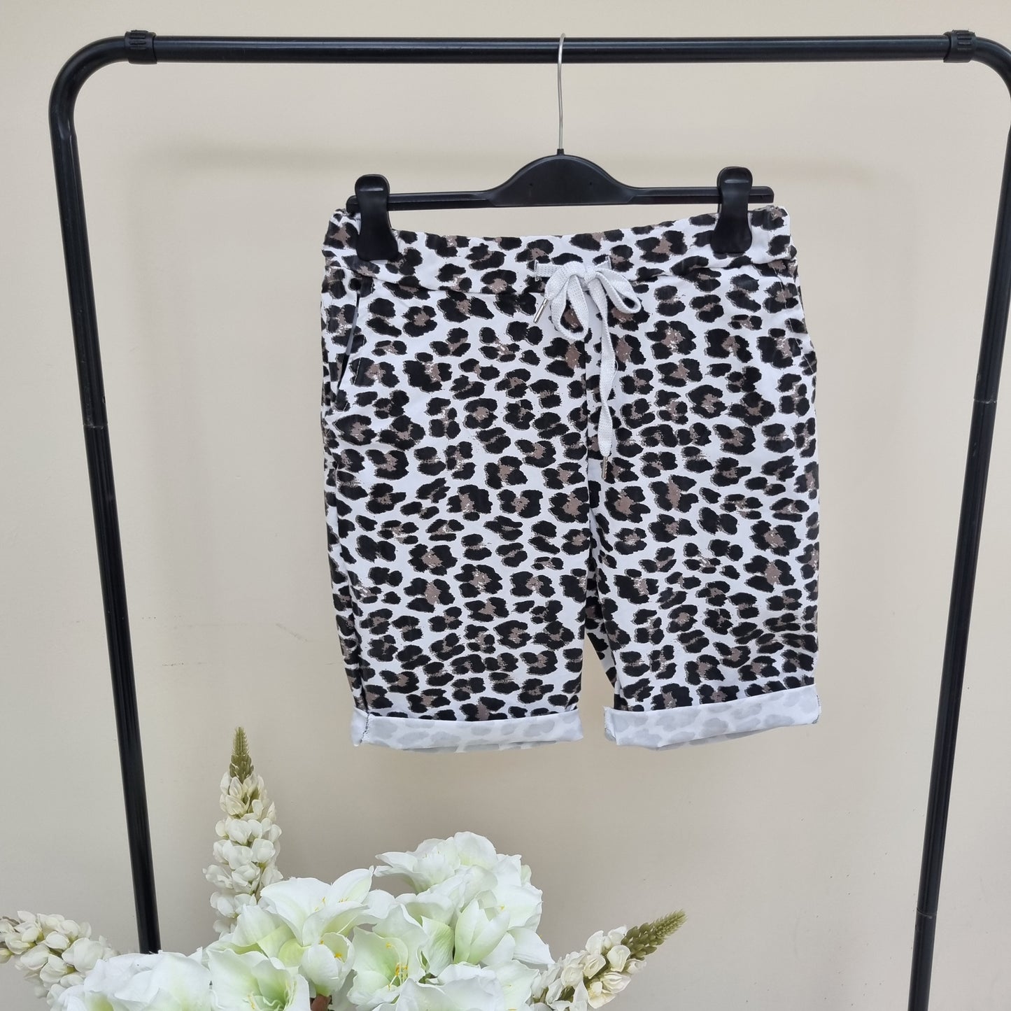 Leopard Print Magic Shorts