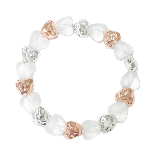 Heart Bead Bracelet