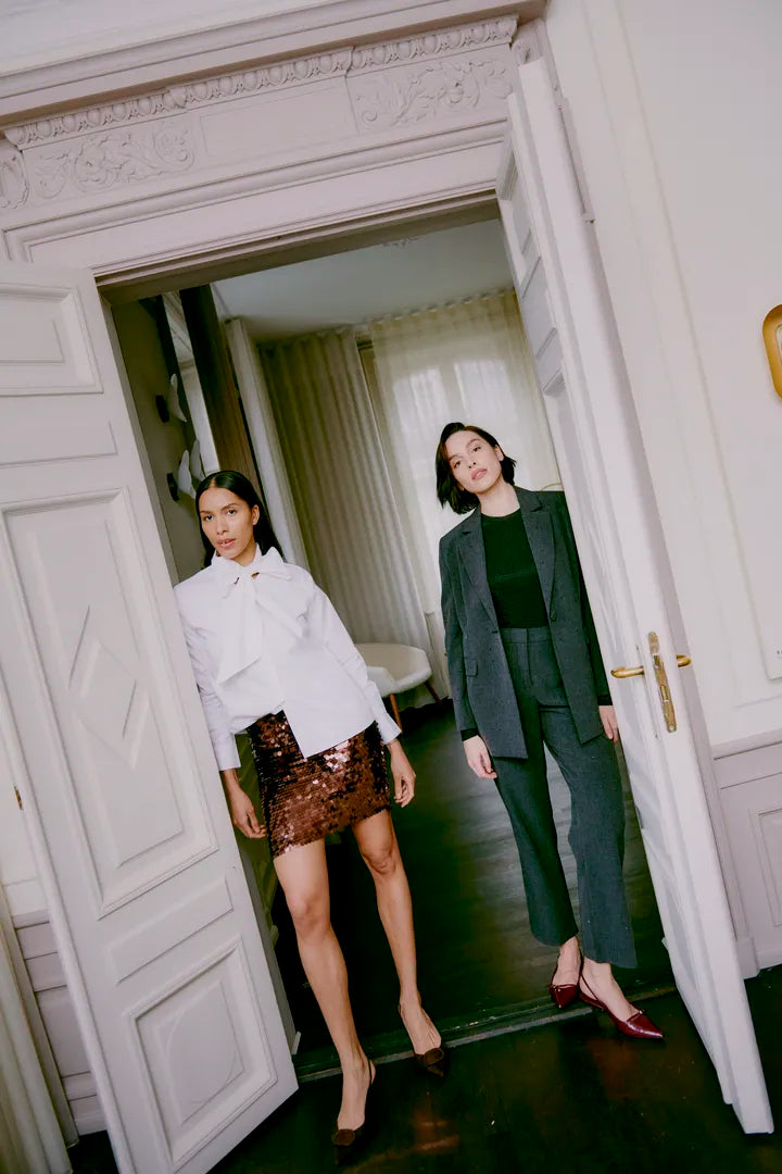 B.Young BYTACCA Sequin Skirt