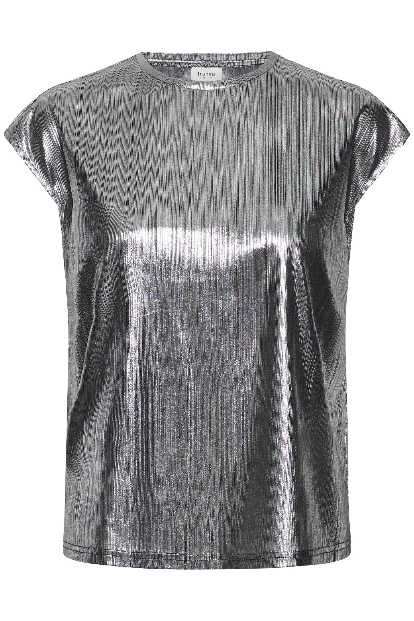Fransa FRTALIA Tee 1 Glitter Top