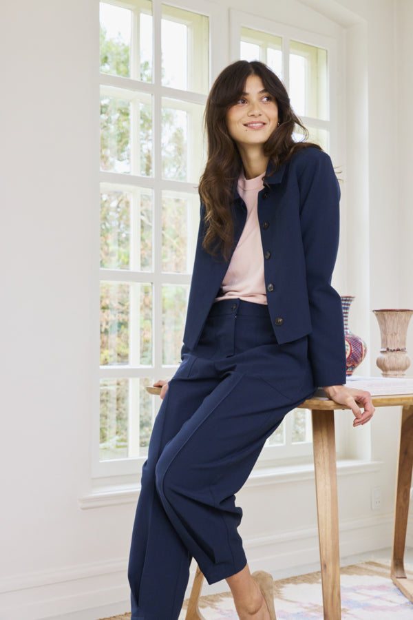 Fransa FRABIGAIL BLA 3 Cropped jacket