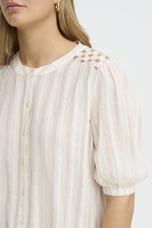 Fransa FRADI SH 2 Cotton Blouse 20617592