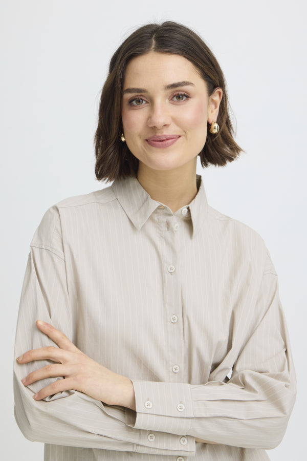 Fransa FRZANE SH 1 Striped shirt 20617673