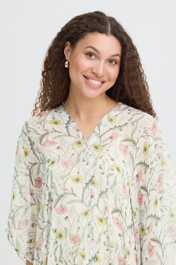 Fransa FRNATALA Virtual Pink Kaftan 20617974