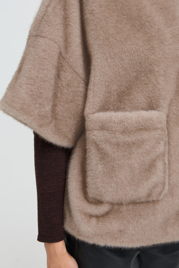Fransa Frdoris Faux Fur sleeveless 20618550