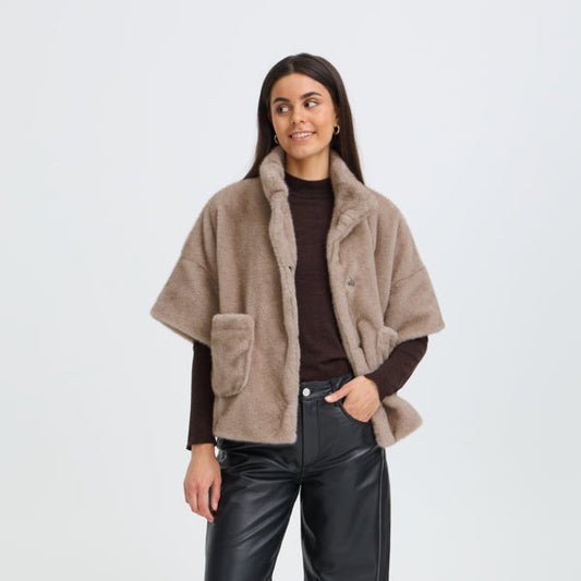 Fransa Frdoris Faux Fur sleeveless 20618550