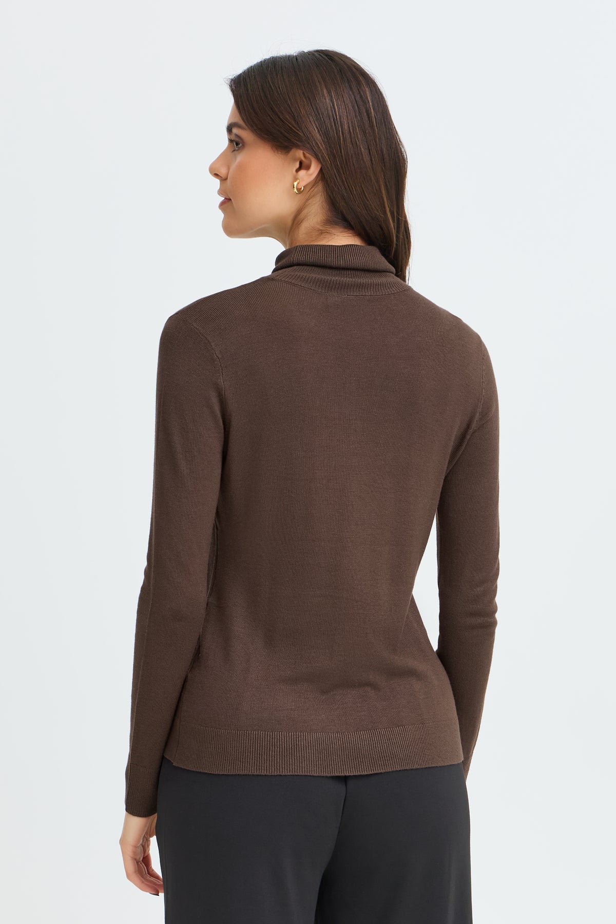 Fransa Frmary PU 19 Jumper roll neck