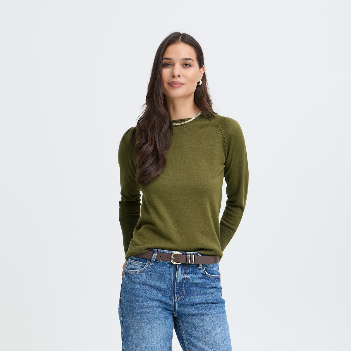 B.Young Bymmorla Long Cuff Jumper 20815301