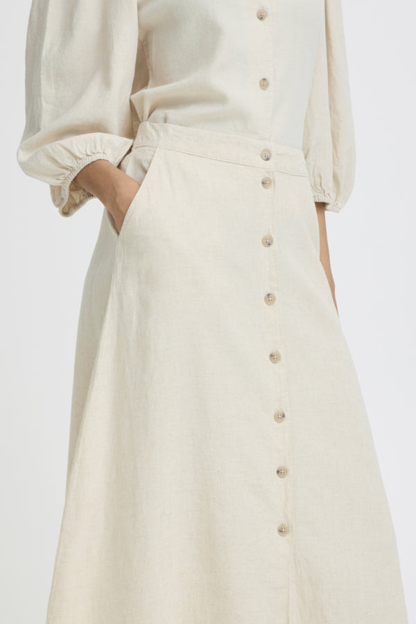 B Young BYFALAKKA Button Skirt 20816610