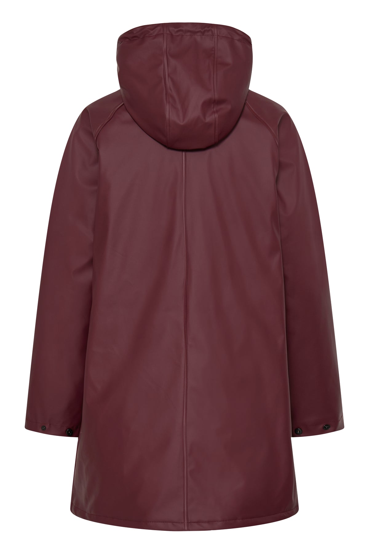 B.Young Byavan Zipper Coat with patterned lining.
