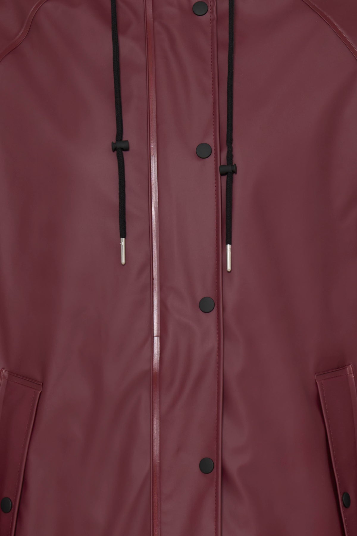 B.Young Byavan Zipper Coat with patterned lining.