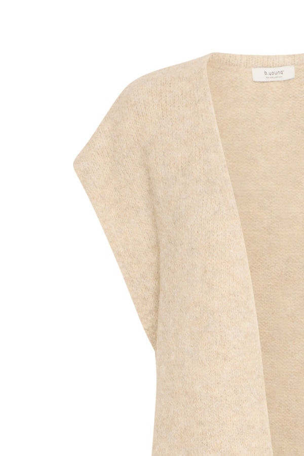 B.Young BYMILLERS VEST 2 Knitted Sleeveless Cardi