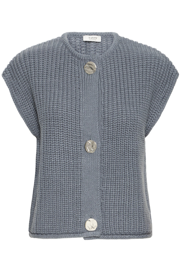B.Young ByNORMA Slipover Button Vest