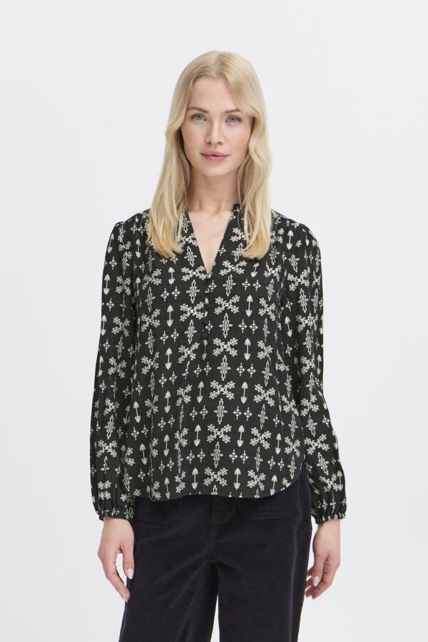 B.Young BYIgava Patterned Shirt