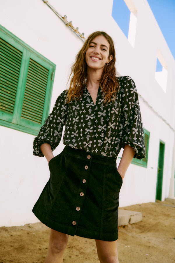 B.Young BYIgava Patterned Shirt