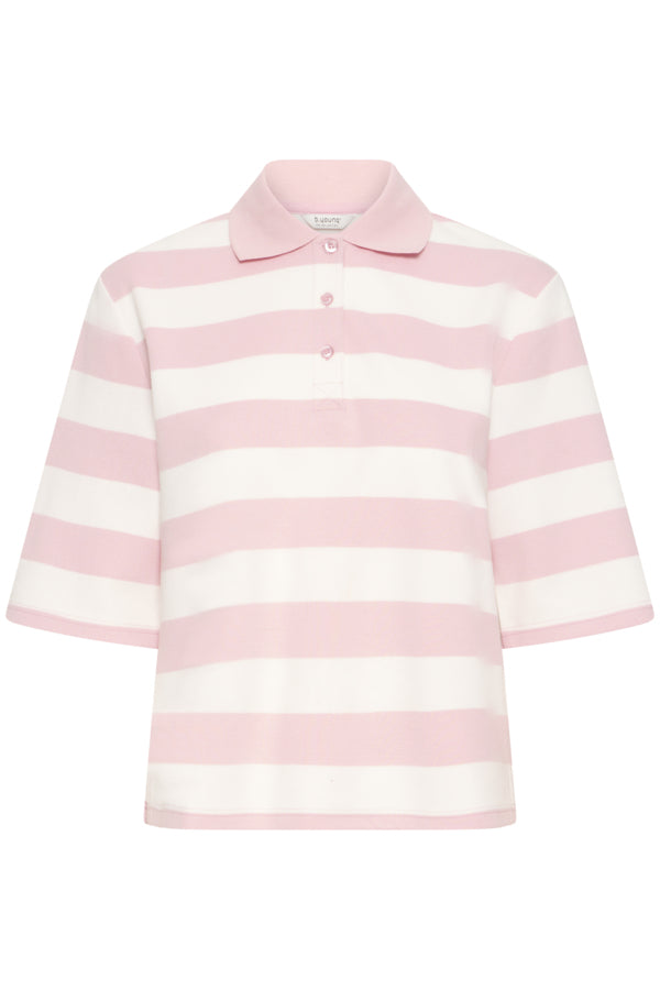 B.Young BYPELDA Cropped Polo Top