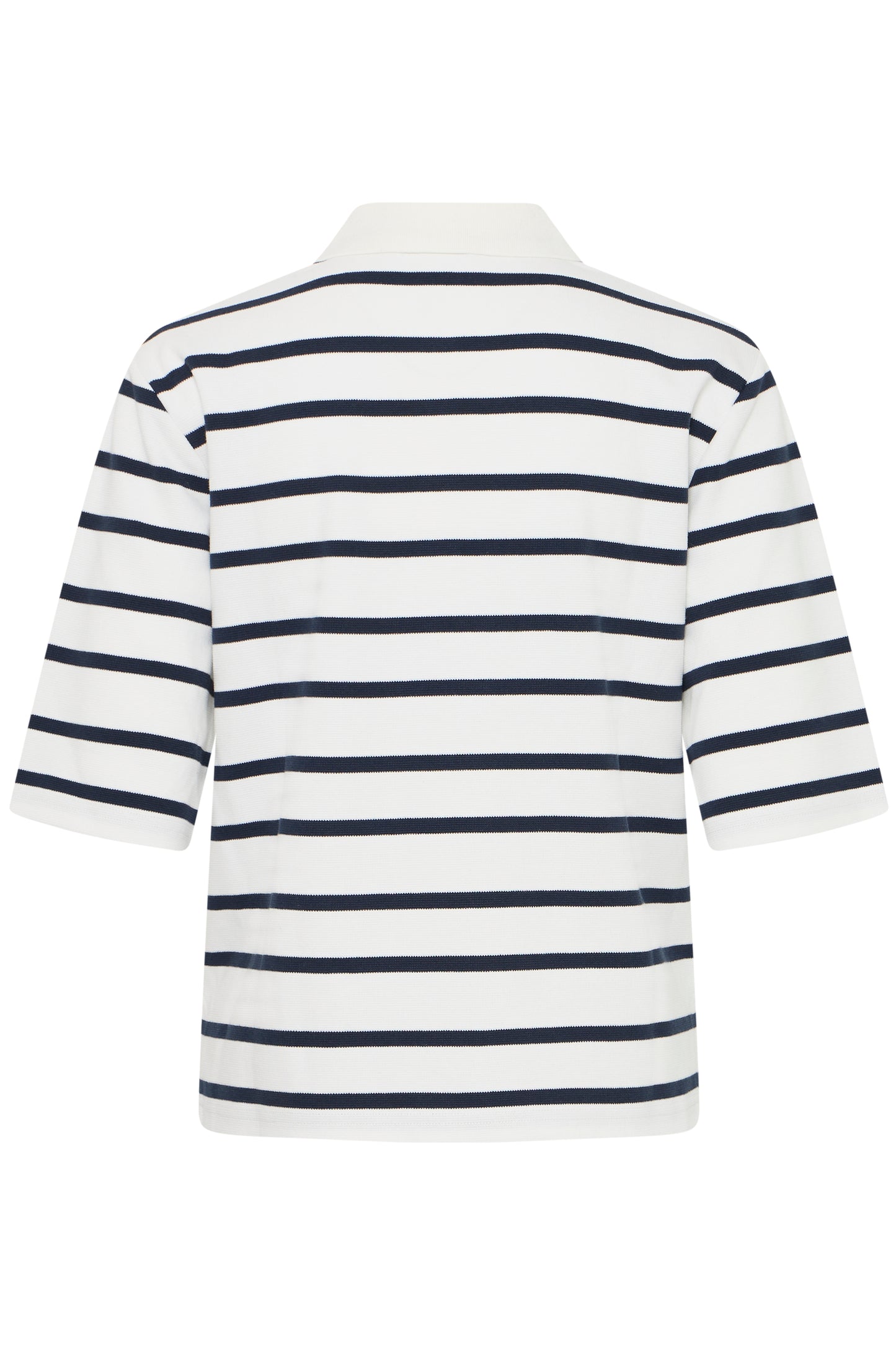 B.Young BYPELDA Cropped Polo Top