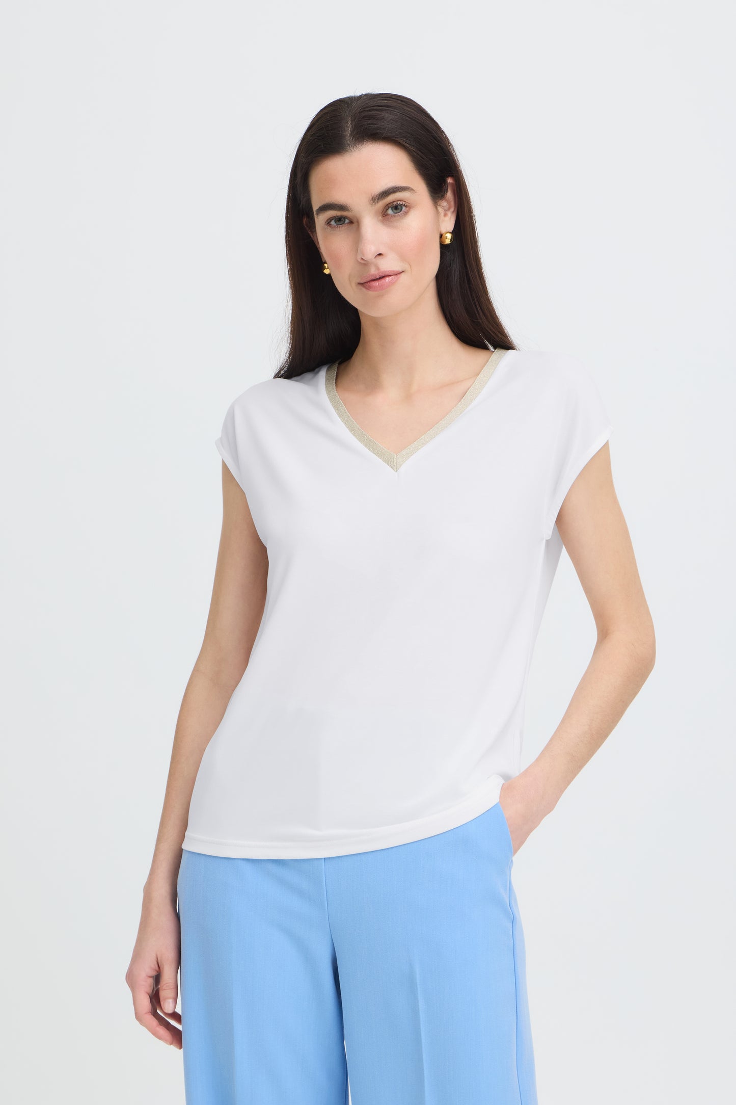 B. Young 20818705 Lurex T shirt
