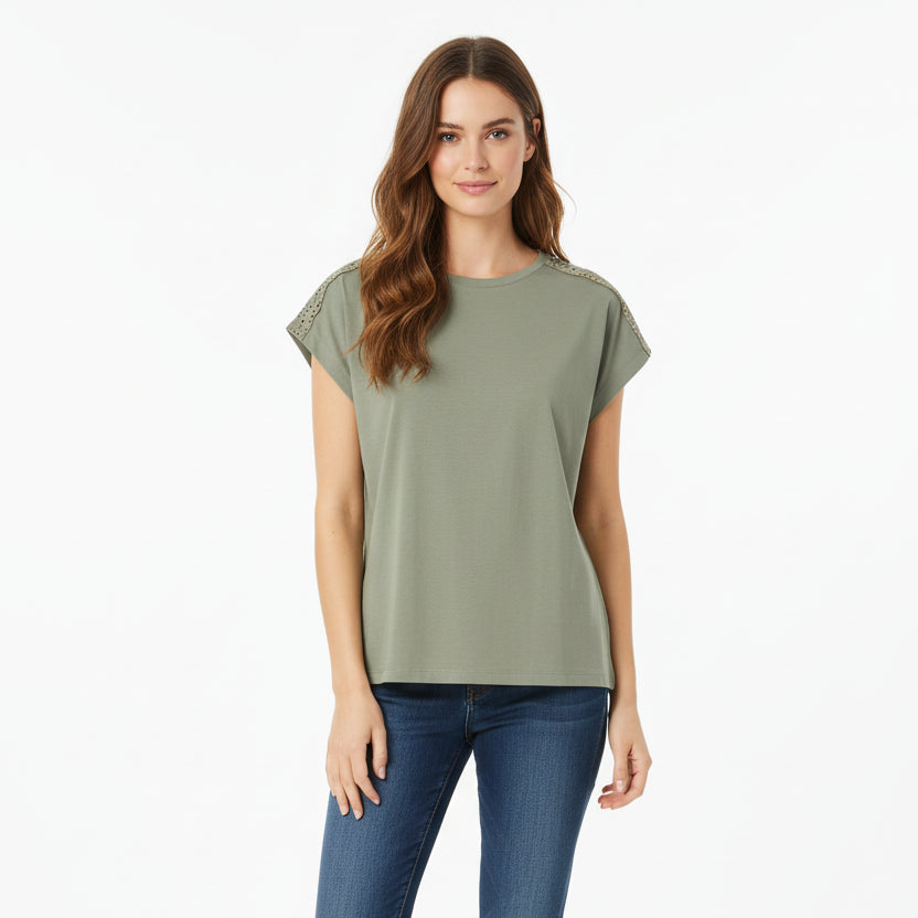 B.Young BYPRISMI Lace T-Shirt 20818728