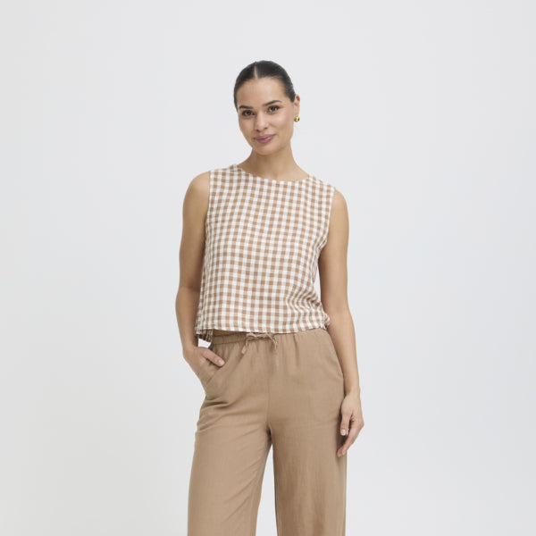 B Young BYFALAKKA Open Neck Top 20818824