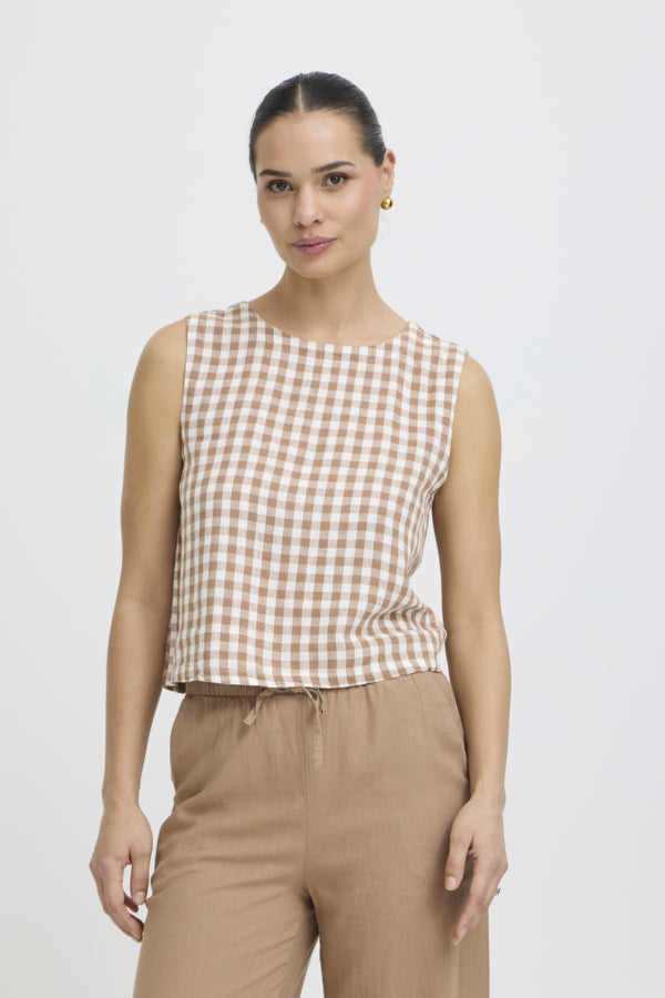 B Young BYFALAKKA Open Neck Top 20818824