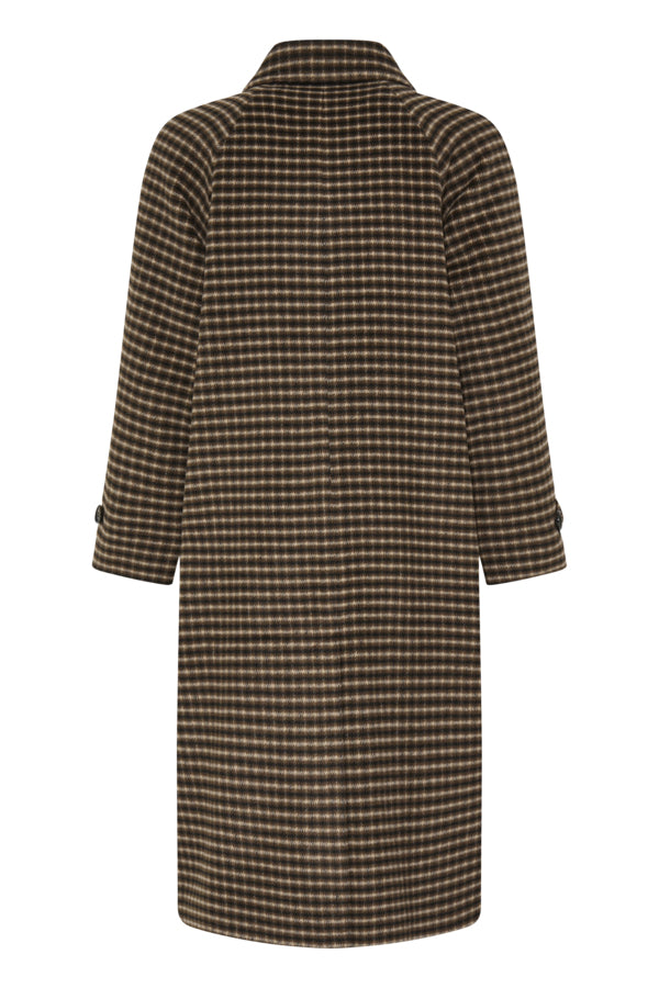 B.Young Bycamio Checked Coat