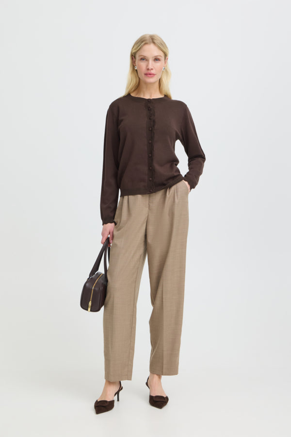 B.Young Bymmorla Lurex Cardigan