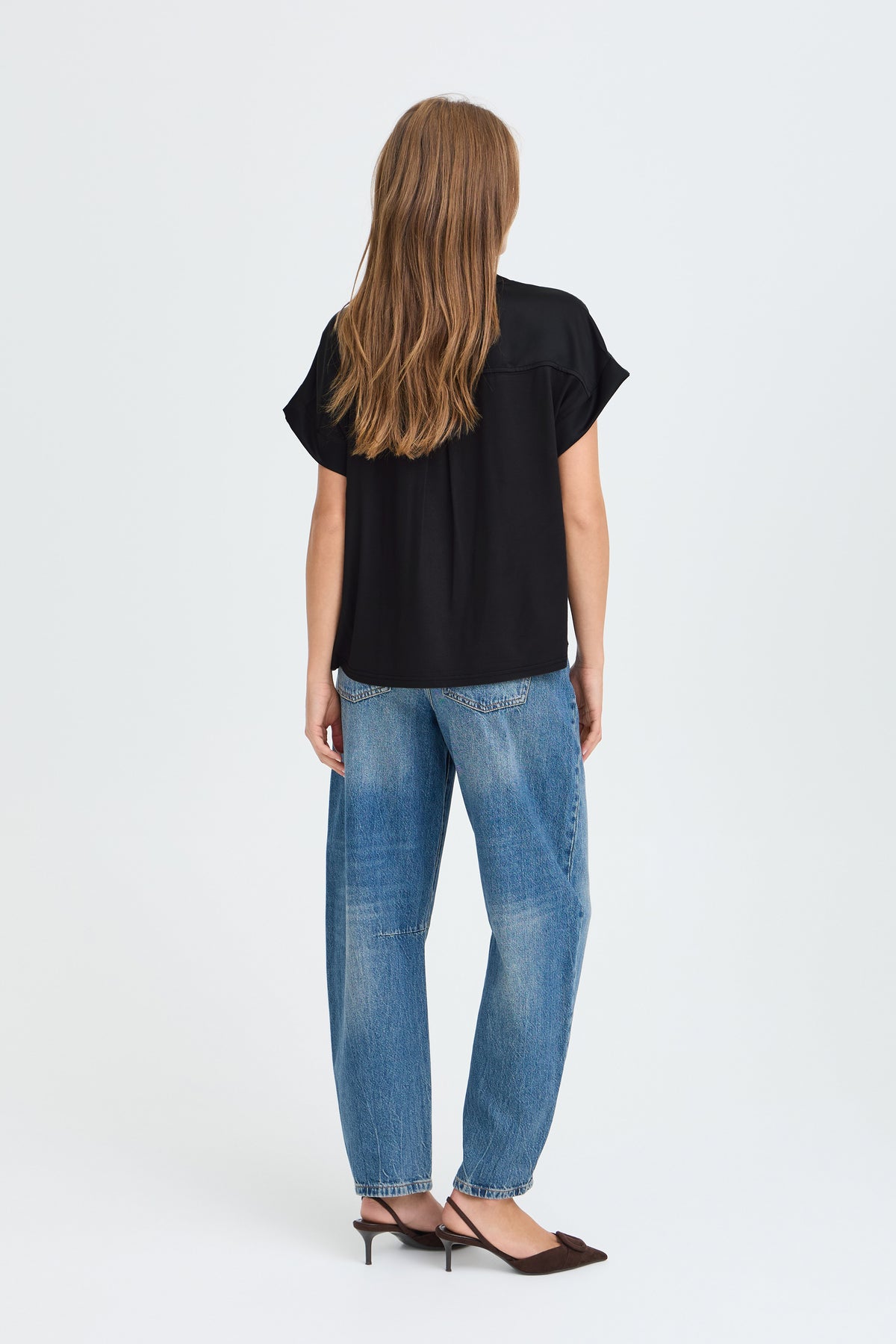 B.Young Byselita V Placket Neck