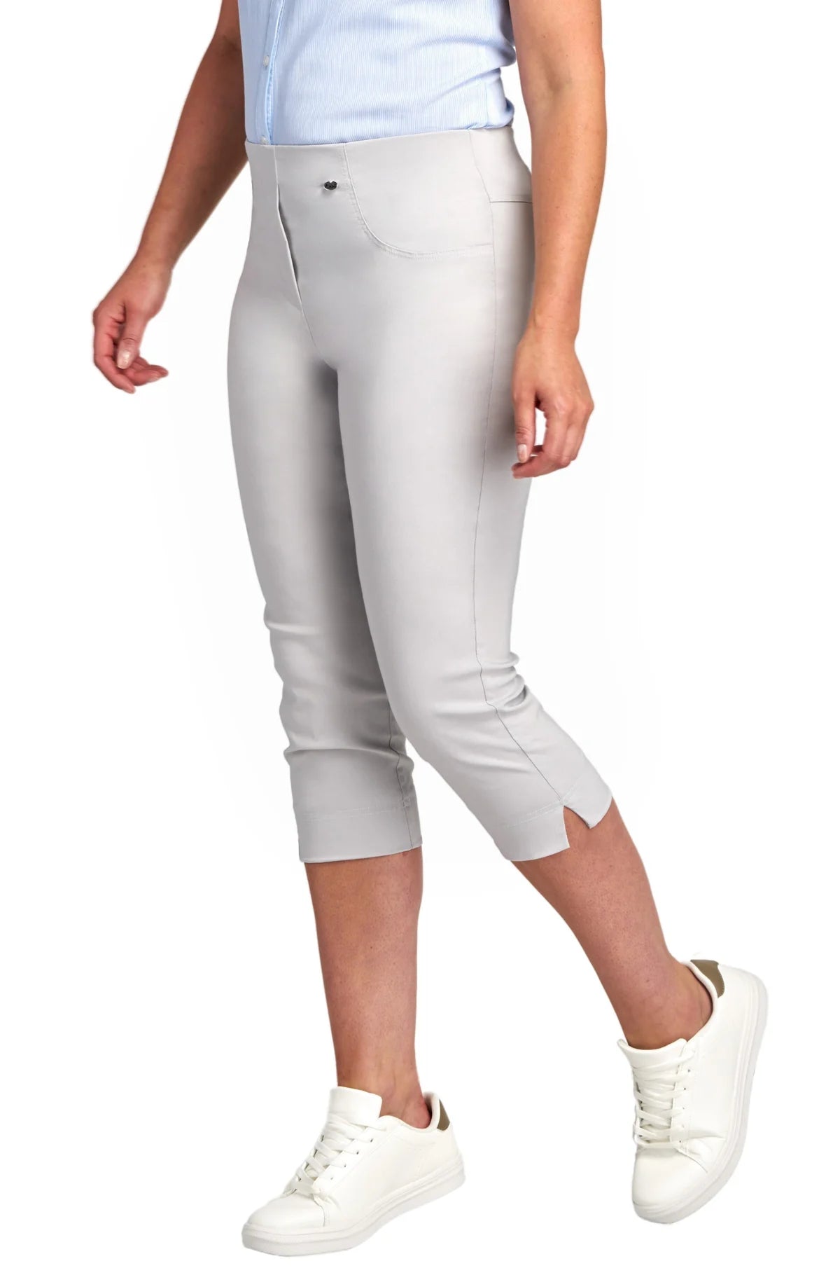 Pinns 226 Bengaline crop trouser with pockets