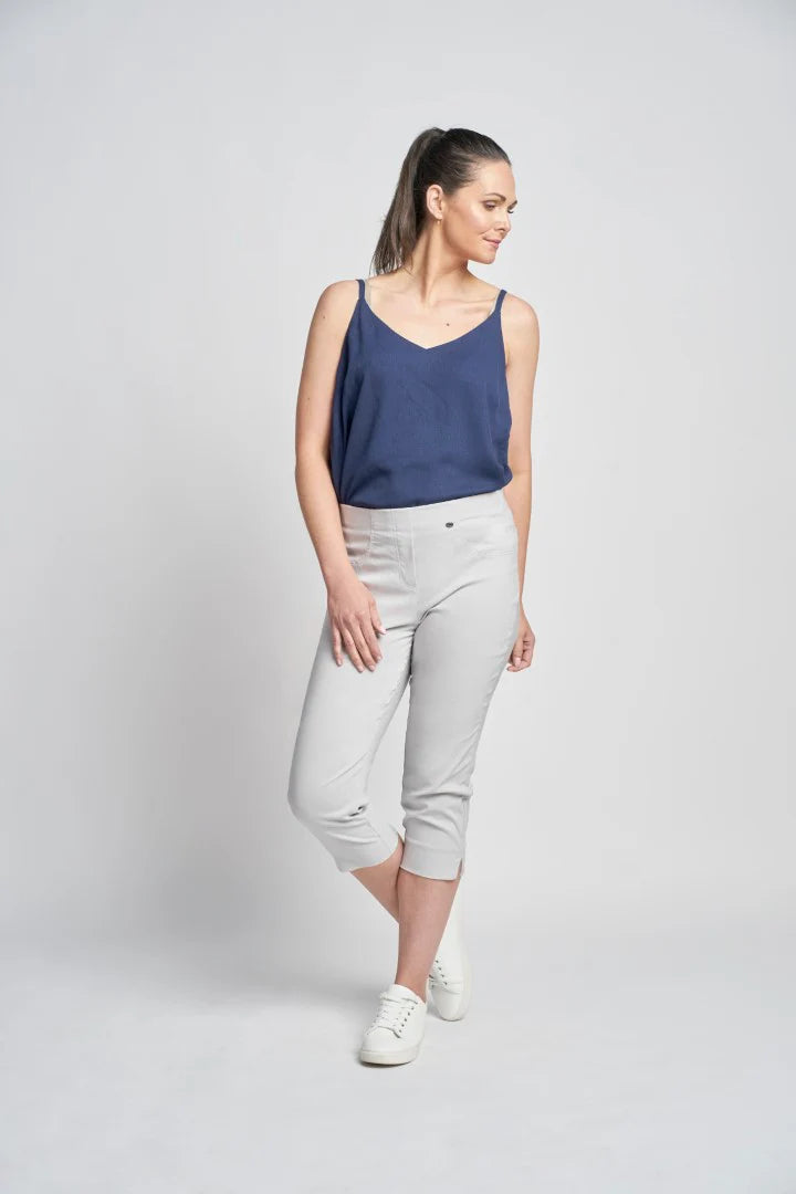 Pinns 226 Bengaline crop trouser with pockets