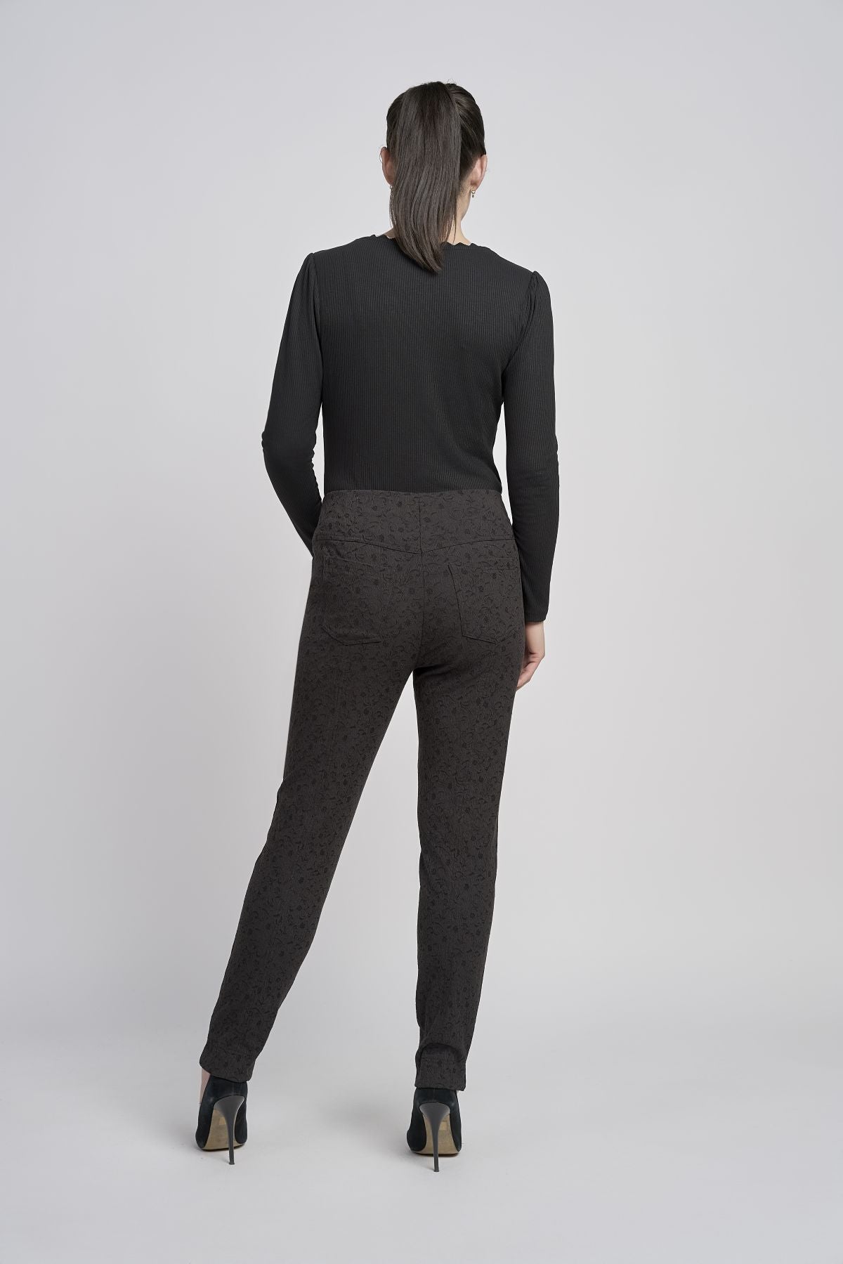 Pinns 226T Patterned Bengaline Trousers