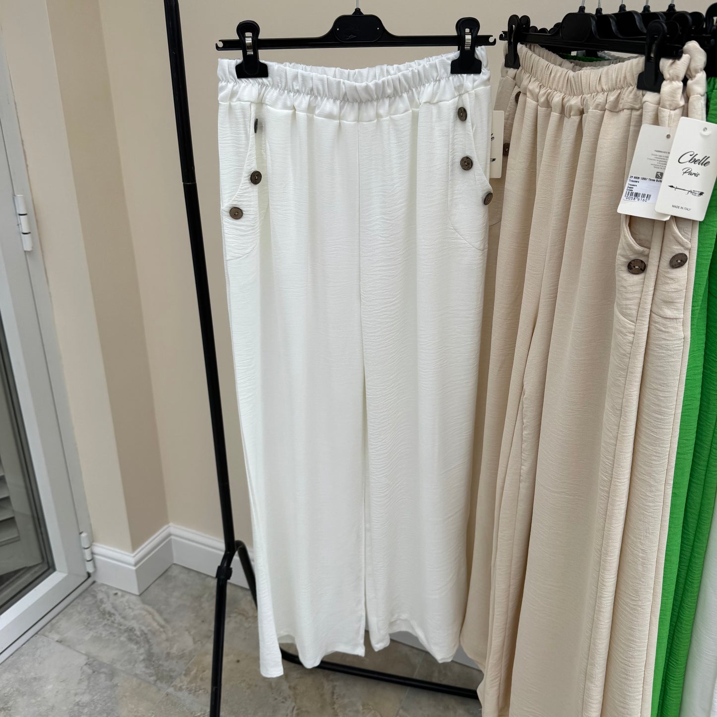 ZP SS26 12557 Three Button Pocket Trousers