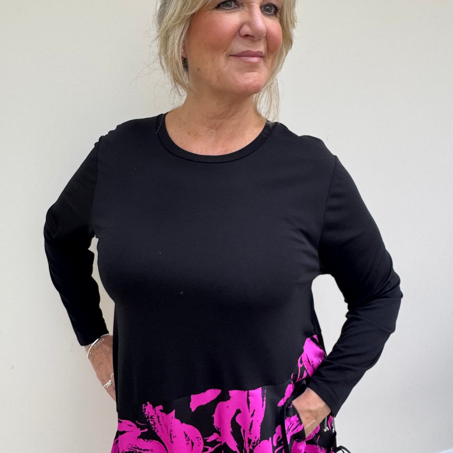 Malissa J WF1974 Mix Media Dress