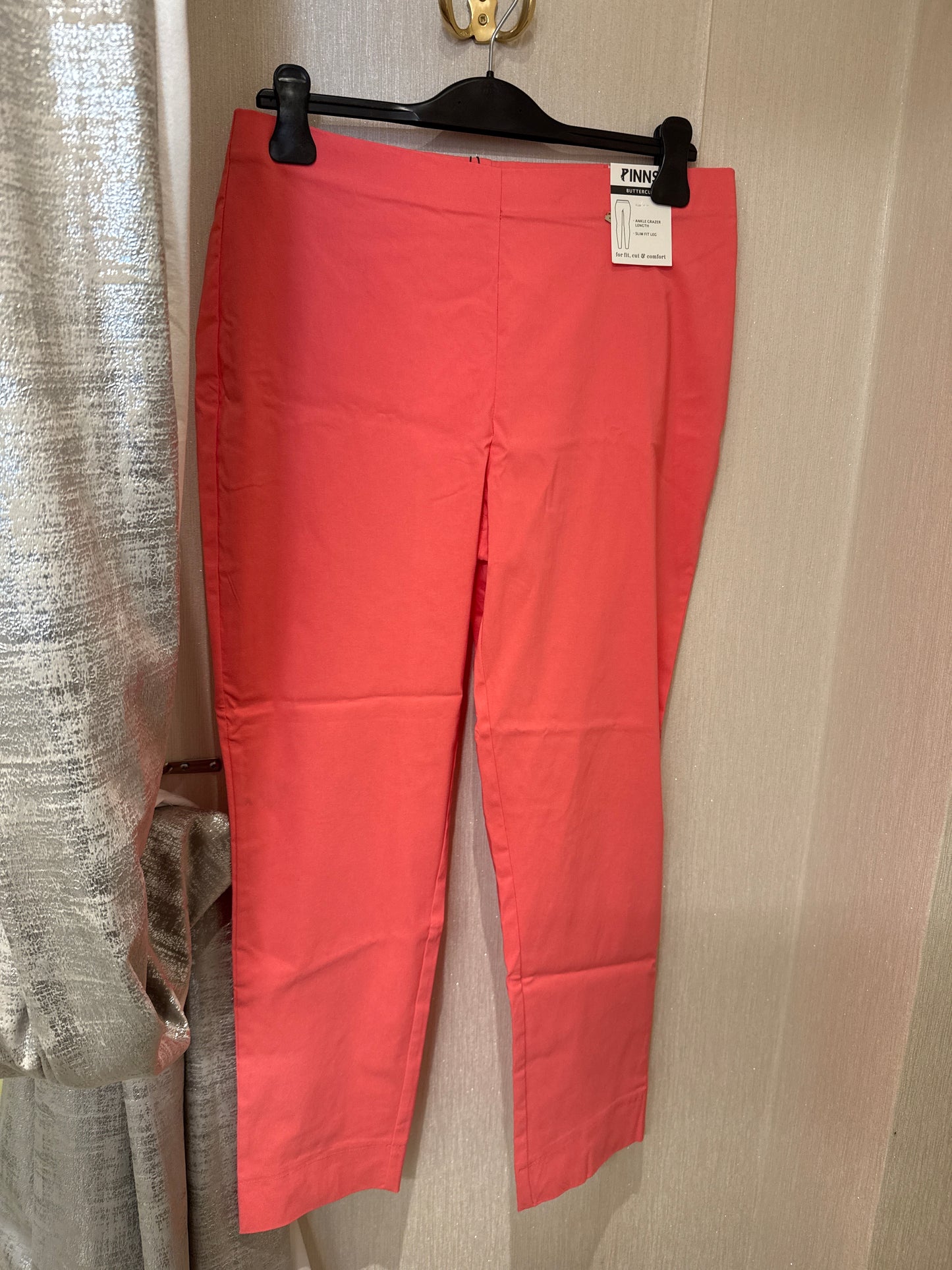 Pinns 302CT Plain Ankle Grazer Trouser