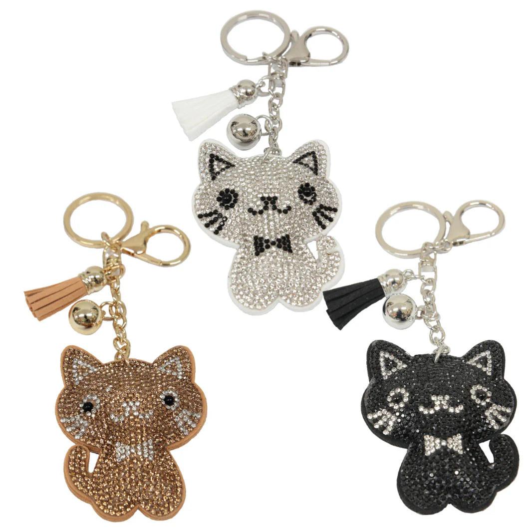Love Rocks Cat Keyring