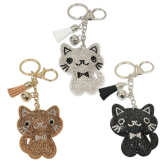 Love Rocks Cat Keyring