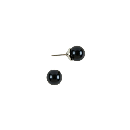 Dante E15350 Black bead stud earrings