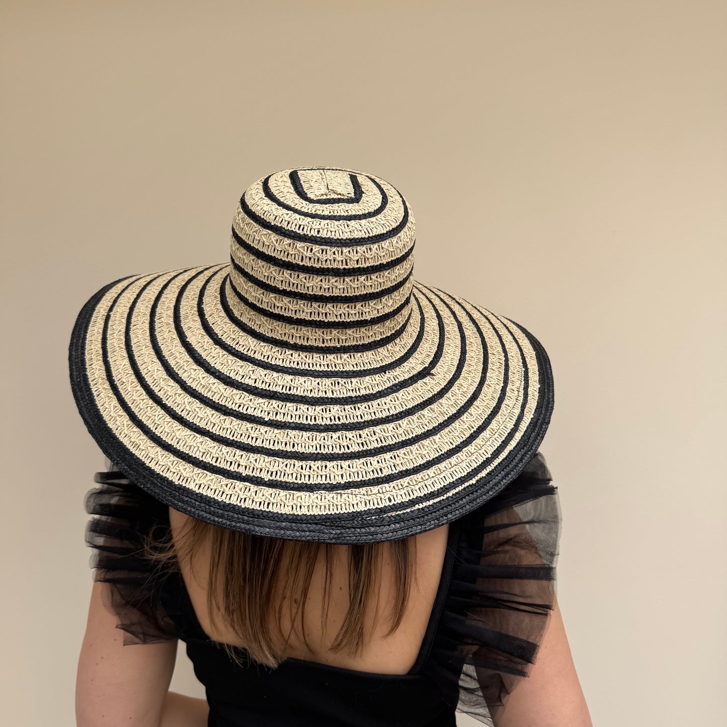 Failsworth SS26 Rousham Sraw Hat Straw/Black