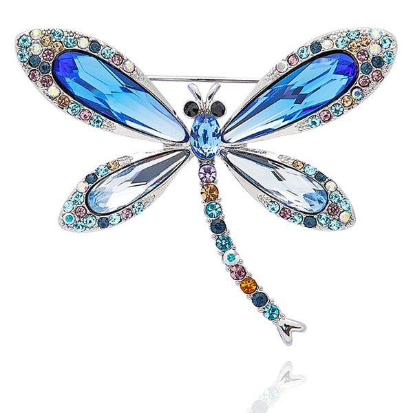 Equilibrium 359505 Dazzling Dragonfly Brooch