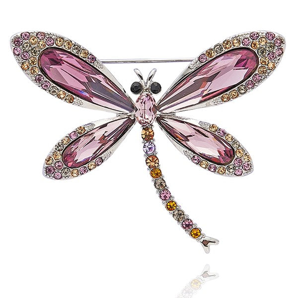 Equilibrium 359505 Dazzling Dragonfly Brooch