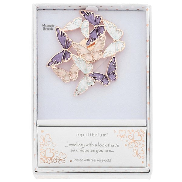 Equilibrium 359513 Pretty Butterfly Magnetic Brooch