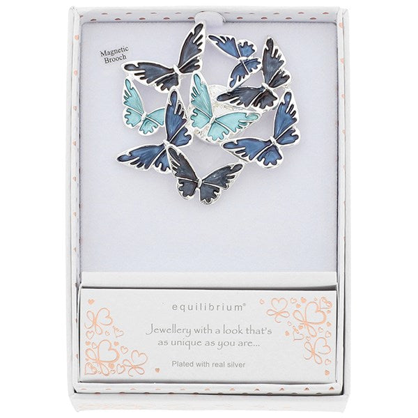 Equilibrium 359513 Pretty Butterfly Magnetic Brooch