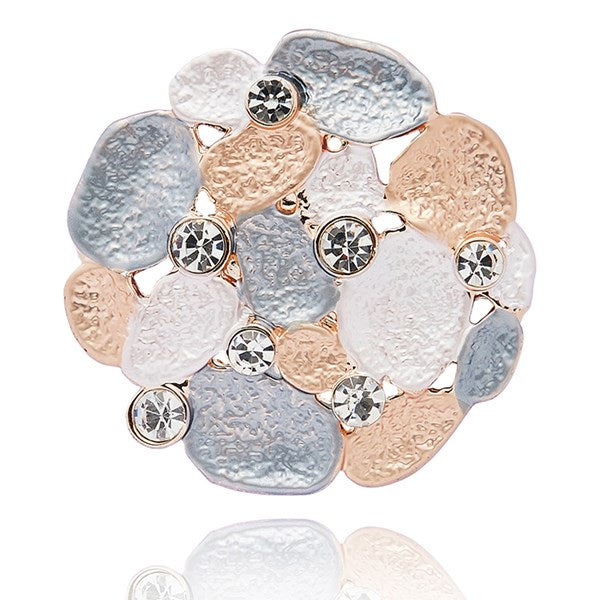 Equilibrium 359513 Pebble Circle Magnetic Brooch