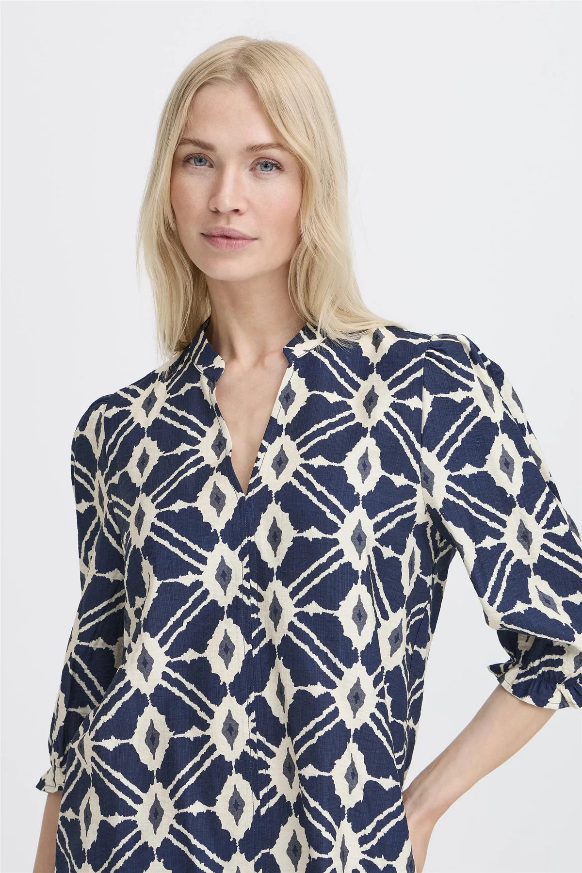 B.Young ByIKAIA V Neck Blouse