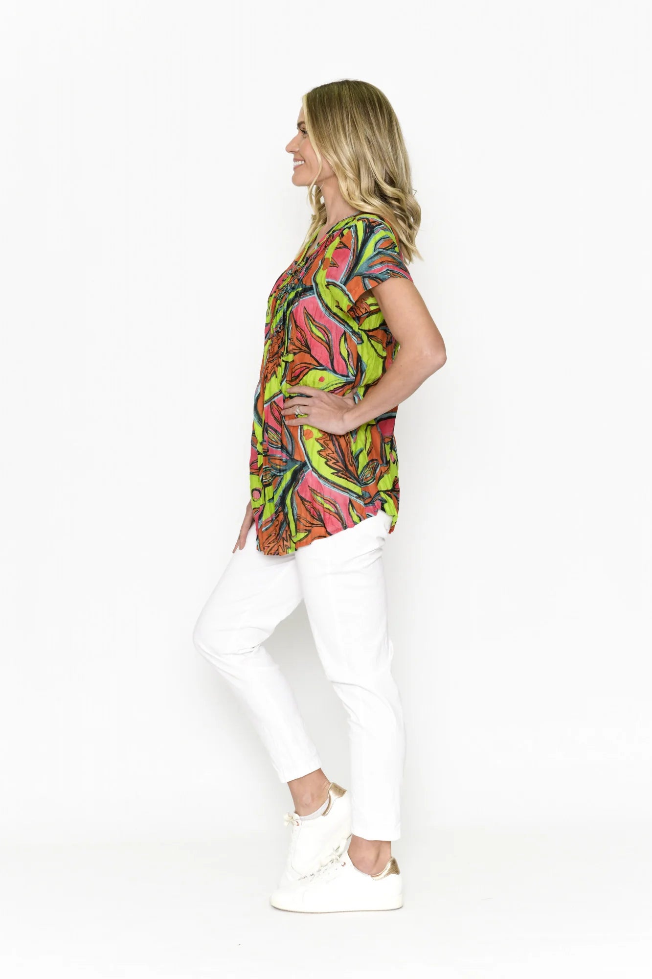 One Summer Kayla Cotton Blouse