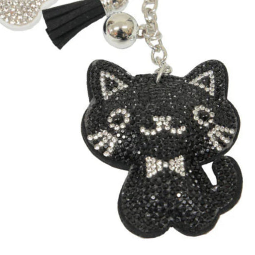 Love Rocks Cat Keyring