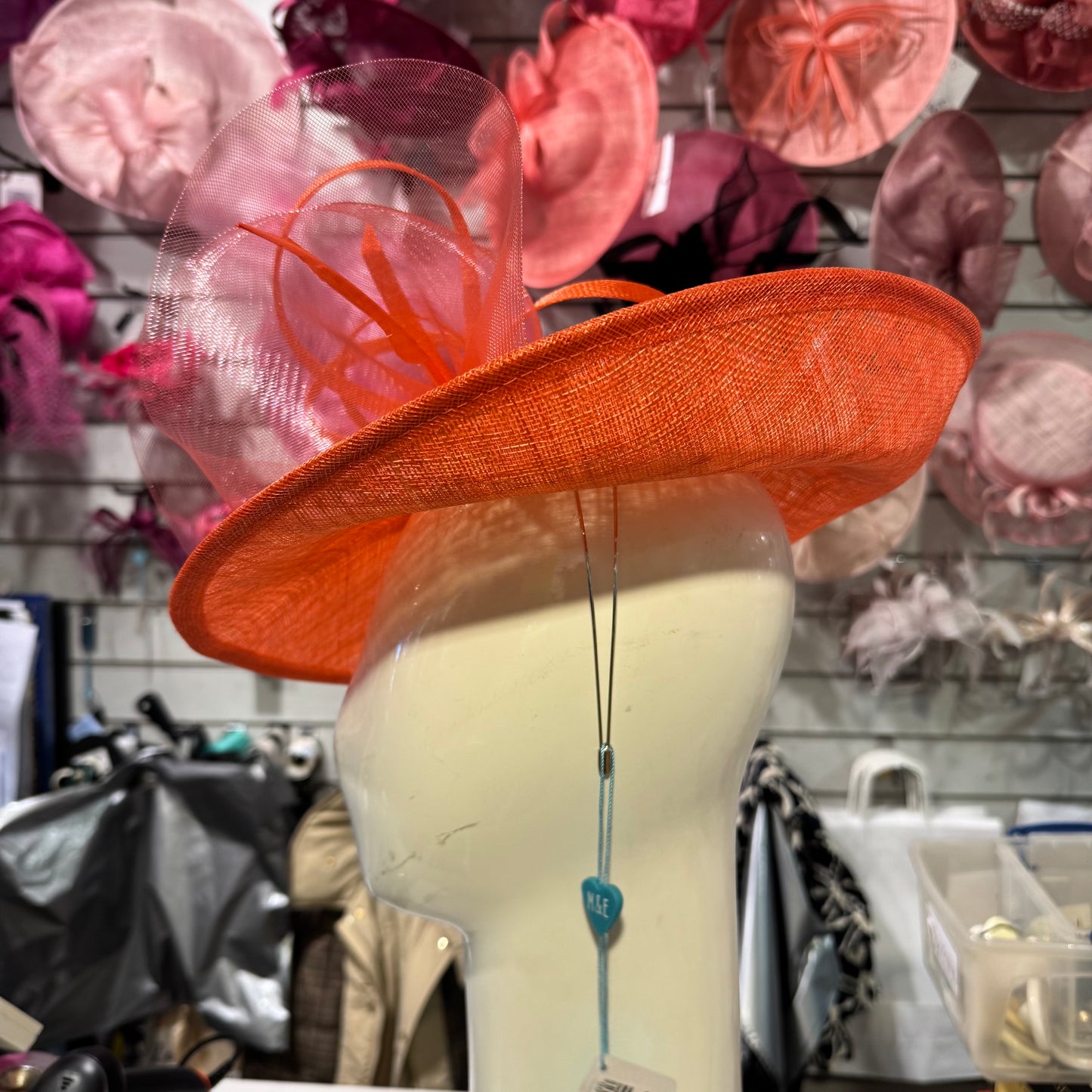 Max and Ellie CD7 Hatinator in Coral