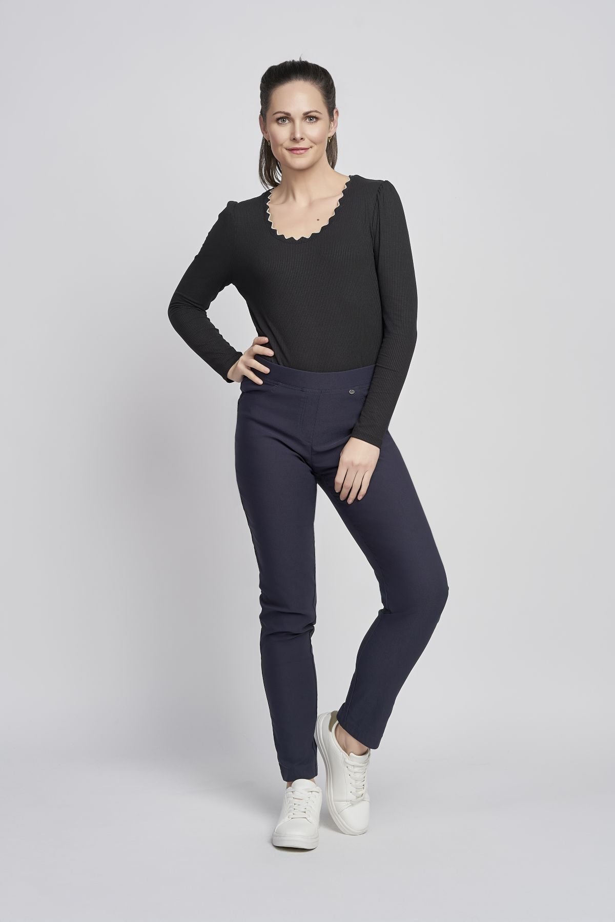 Pinns 401T Brushed Bengaline trouser