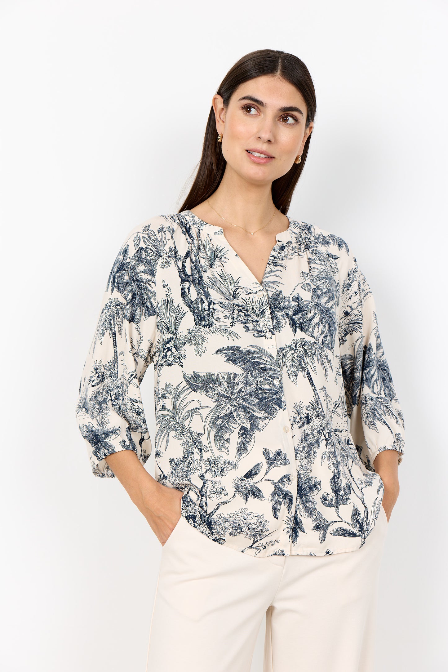 Soyaconcept SS26 CARLI 2 Patterned blouse